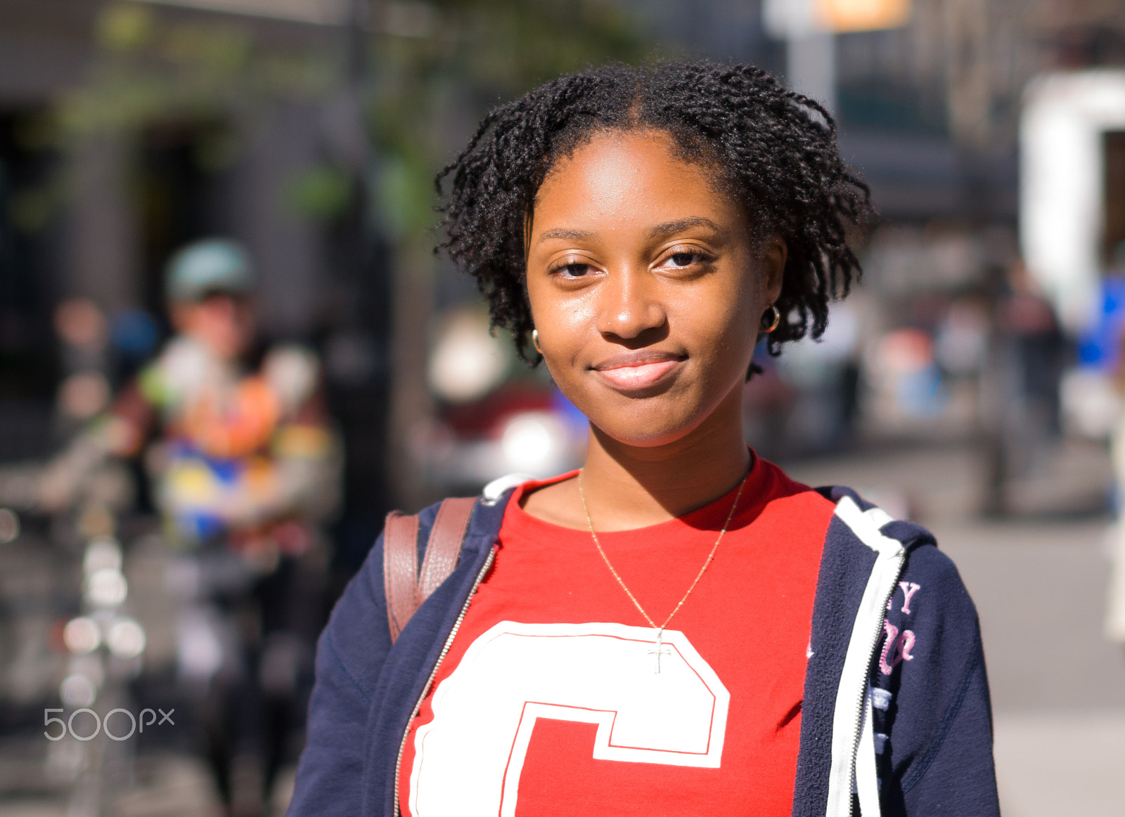Sigma 50mm F1.4 EX DG HSM sample photo. Nyc girl photography