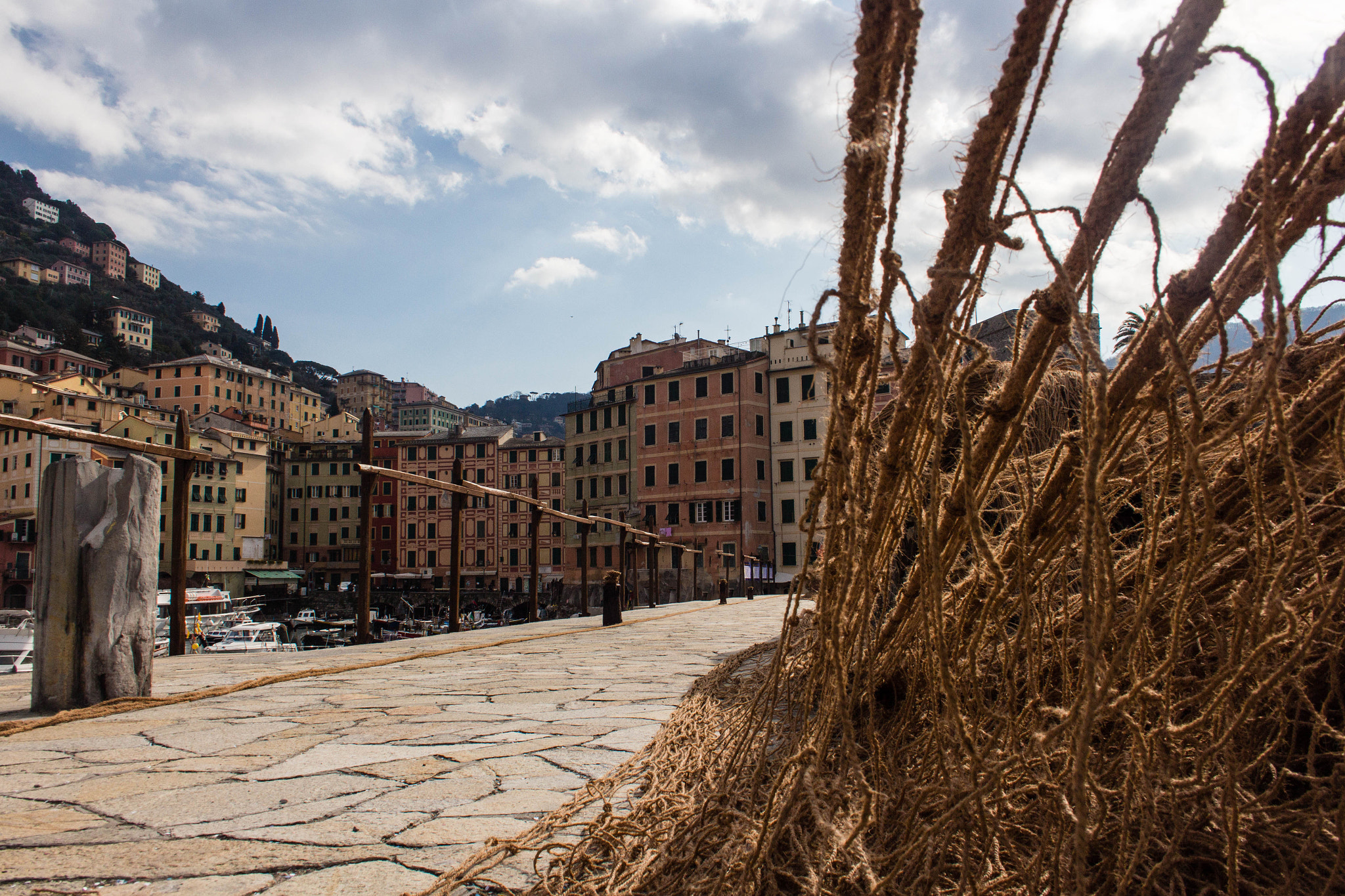 Canon EF-S 18-55mm F3.5-5.6 II sample photo. Camogli photography
