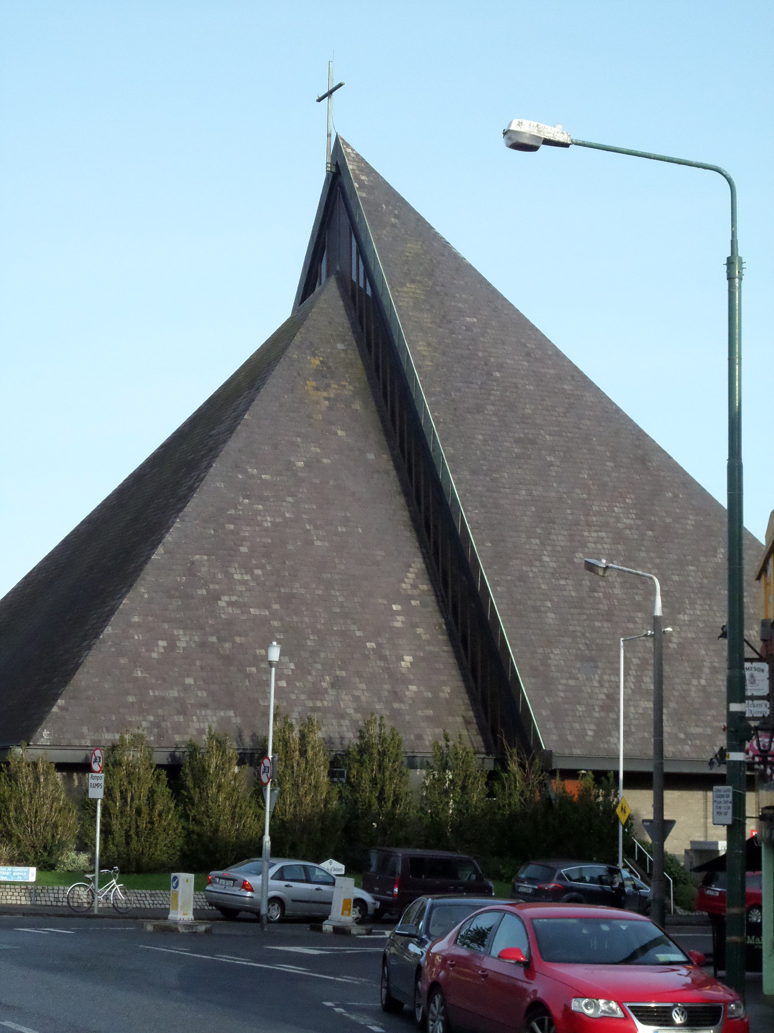Samsung WB30F/WB31F/WB32F sample photo. Pyramid church, glasnevin. photography