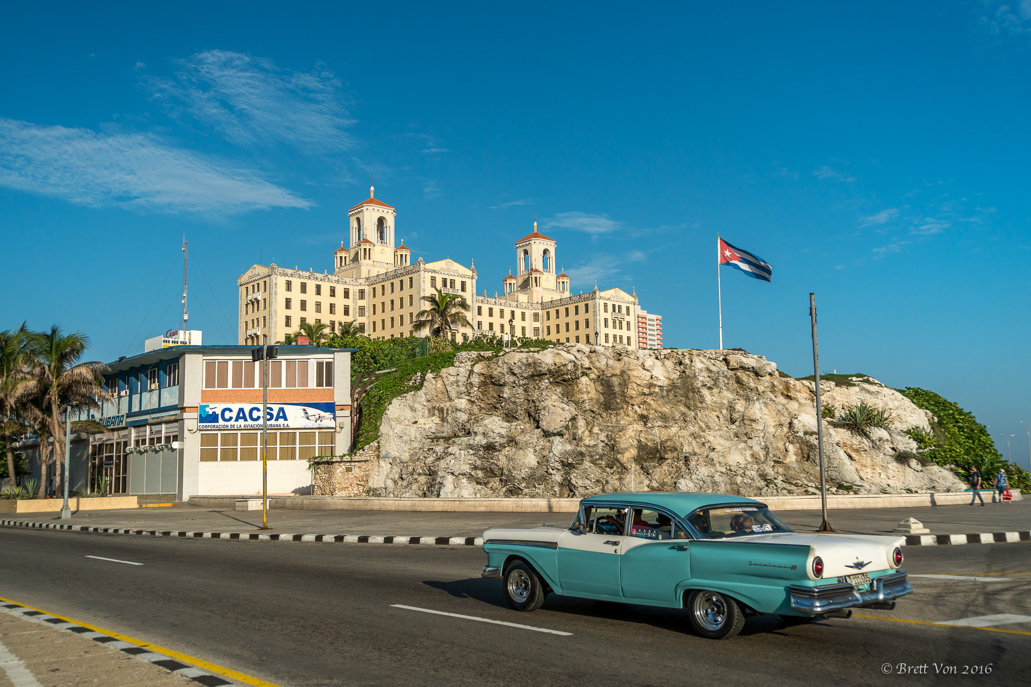 Sony E 18-200mm F3.5-6.3 OSS LE sample photo. Hotel national havana cuba photography