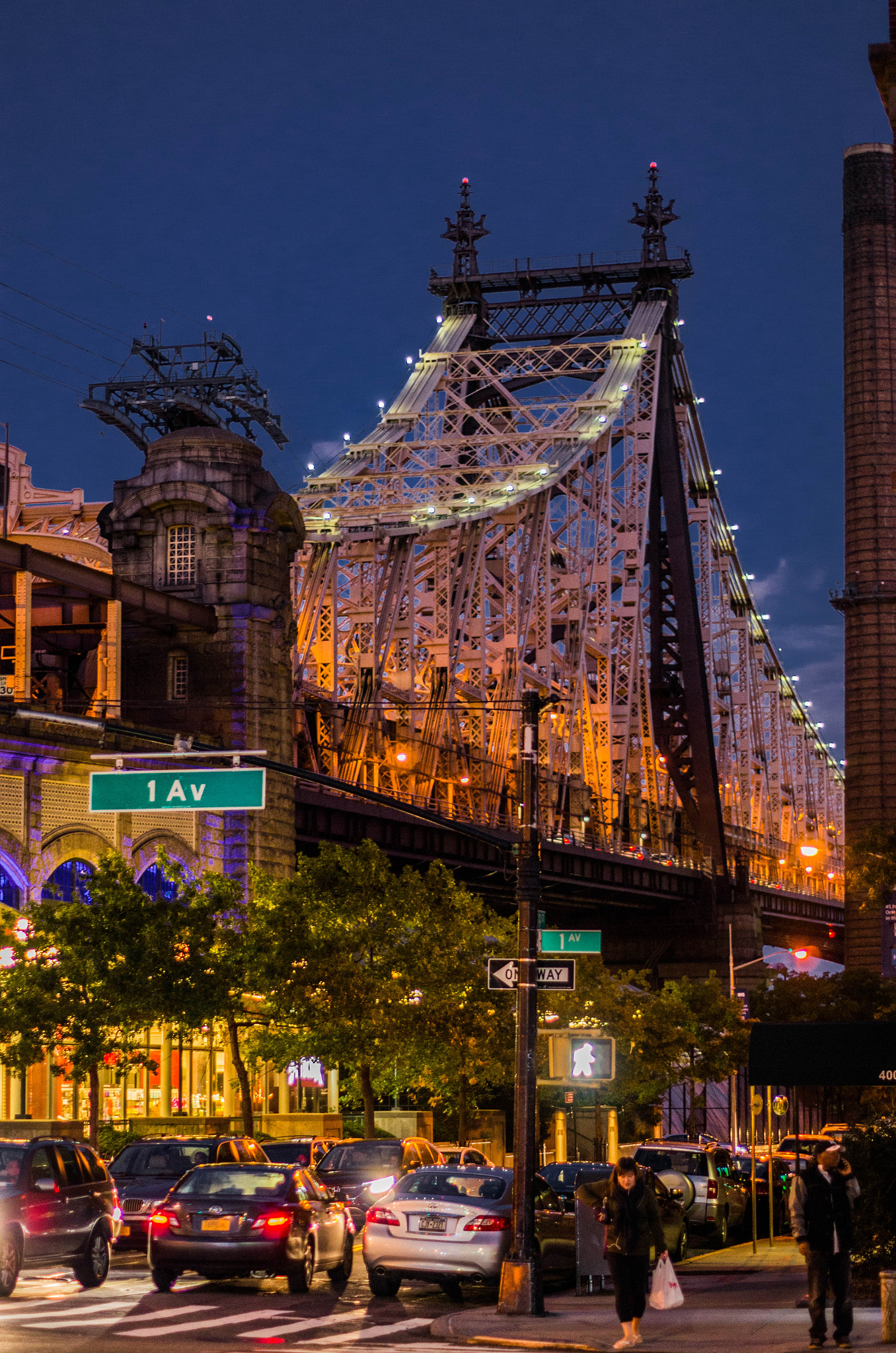 Pentax K-5 + Pentax smc DA 50mm F1.8 sample photo. Queensboro bridge photography