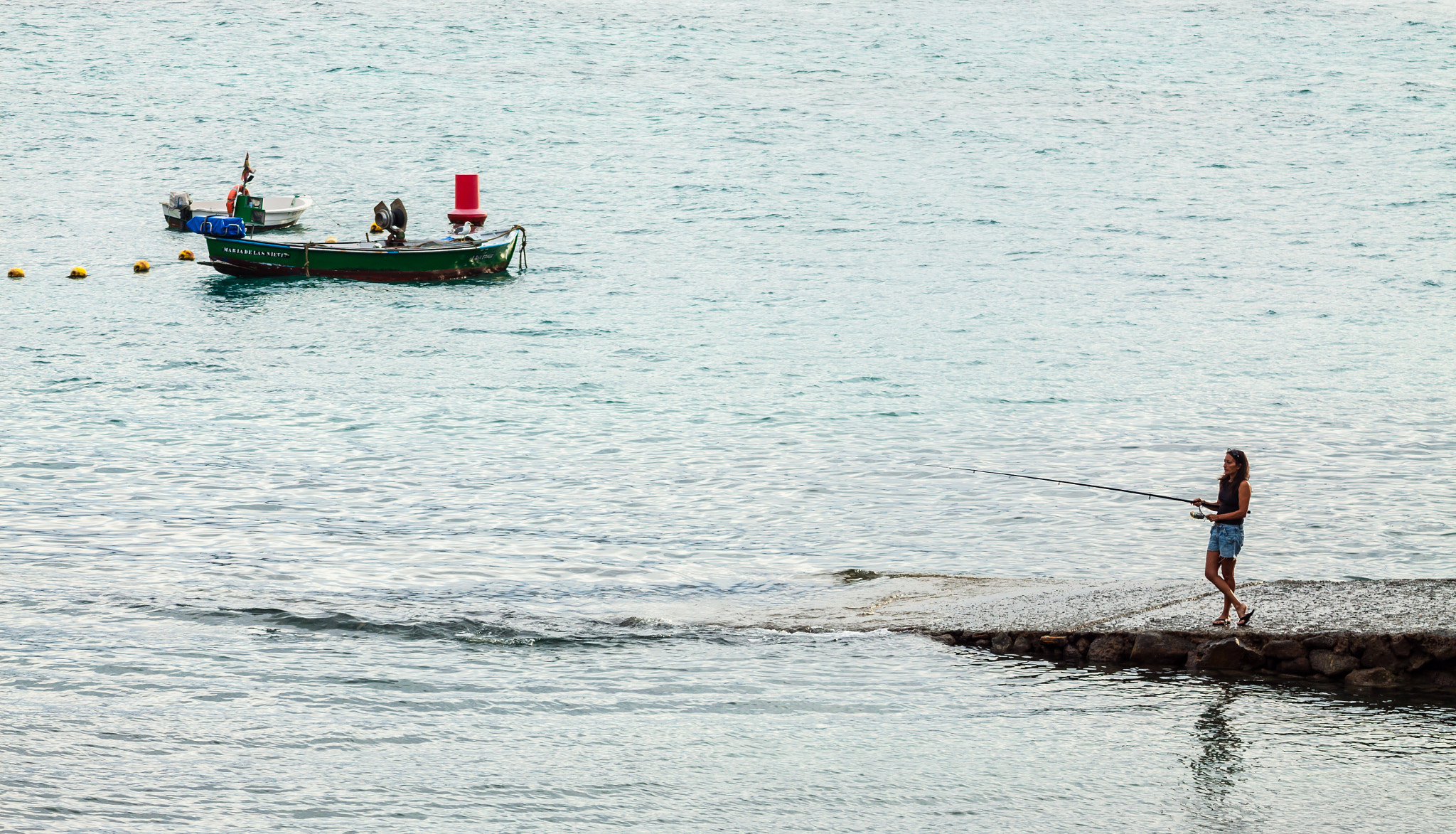 Canon EOS 50D sample photo. Playa de las canteras photography