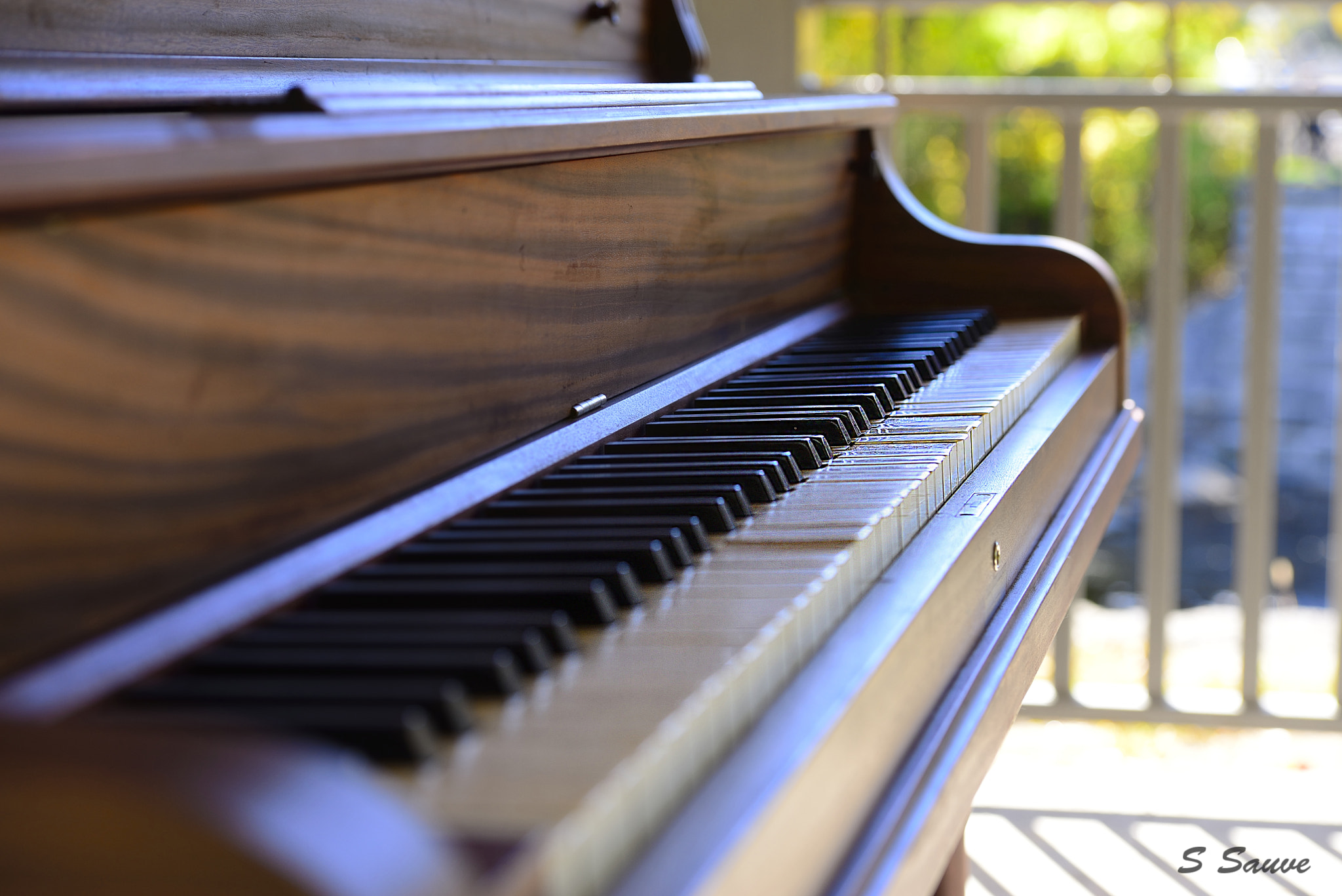 IX-Nikkor 60-180mm f/4-5.6 sample photo. Manotic_outside piano photography