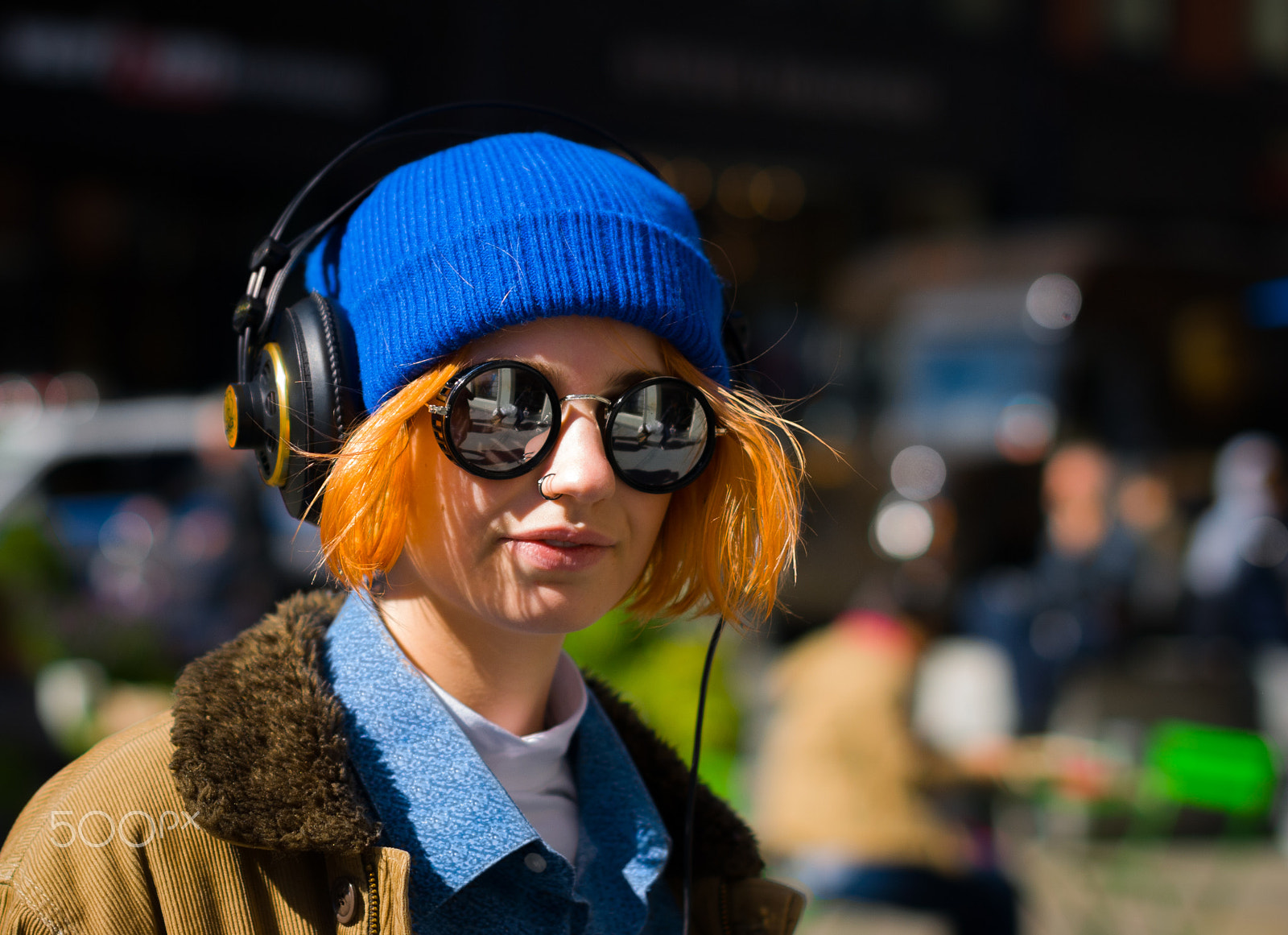 Sigma 50mm F1.4 EX DG HSM sample photo. Orange & blue photography