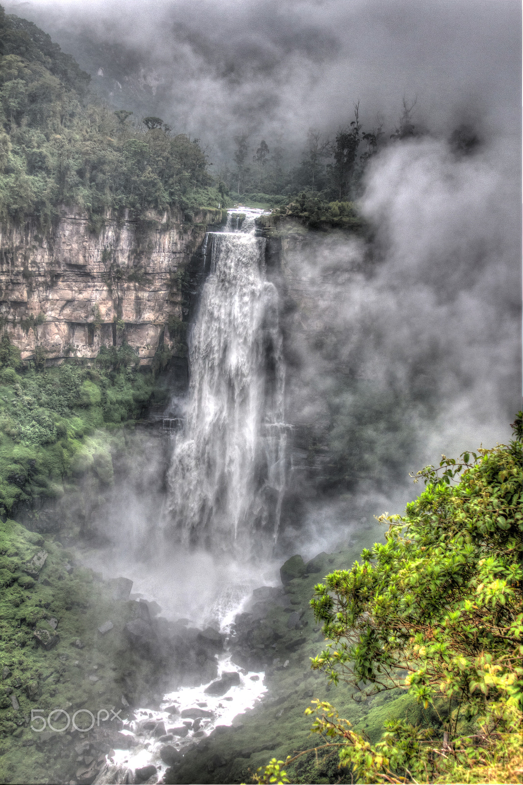 Canon EF 28-135mm F3.5-5.6 IS USM sample photo. Salto del tequendama photography