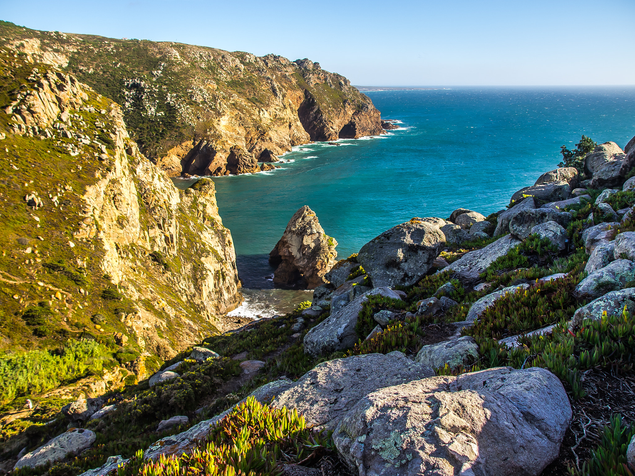 Olympus E-5 + OLYMPUS 14-54mm Lens sample photo. Cabo de roca photography