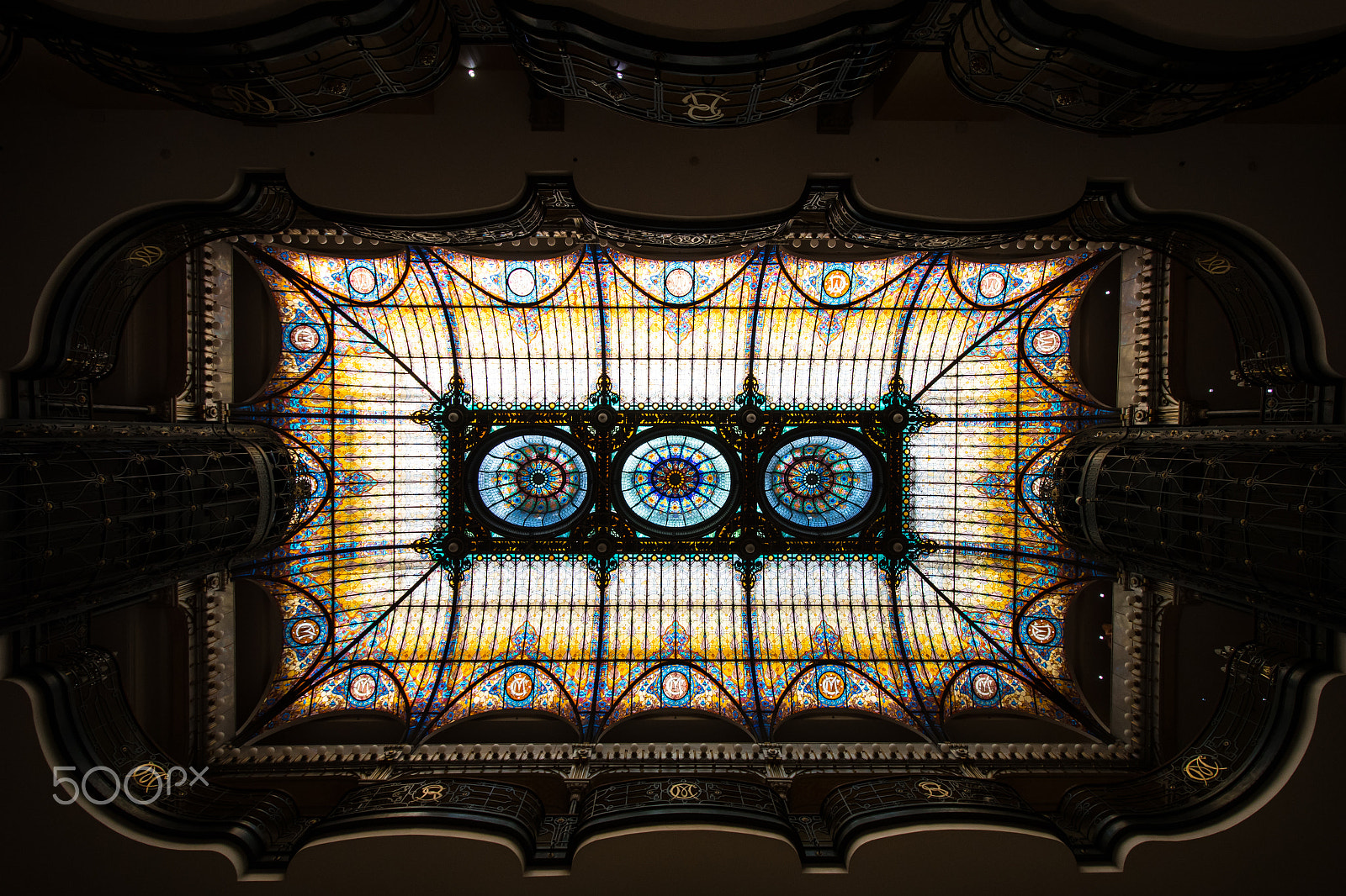 Nikon D500 sample photo. Gran hotel ciudad de mexico photography