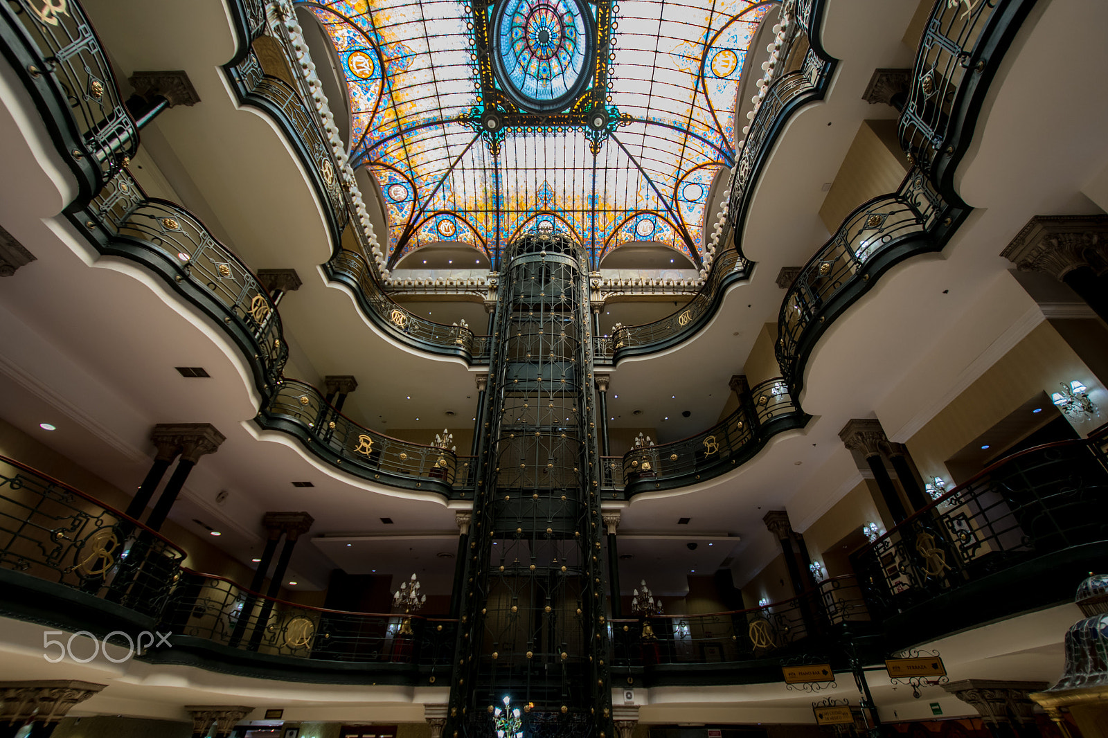 Nikon D500 sample photo. Gran hotel ciudad de mexico photography