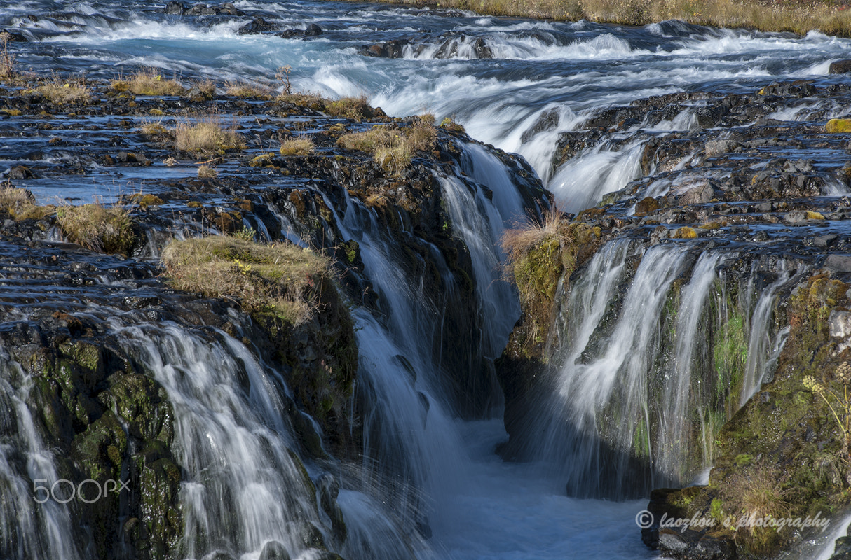 Nikon D3X sample photo. Blue falls 2 photography