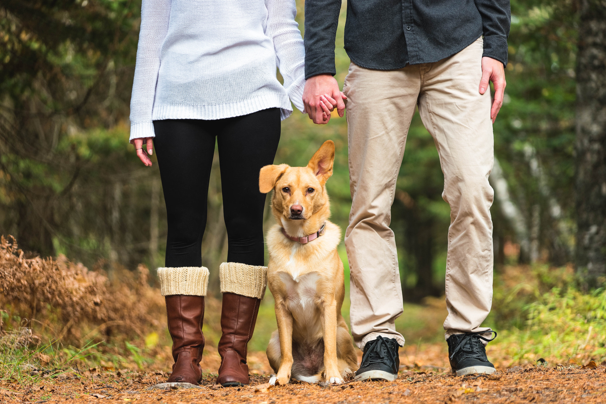 NX 50-150mm F2.8 S sample photo. Us and the pup. photography