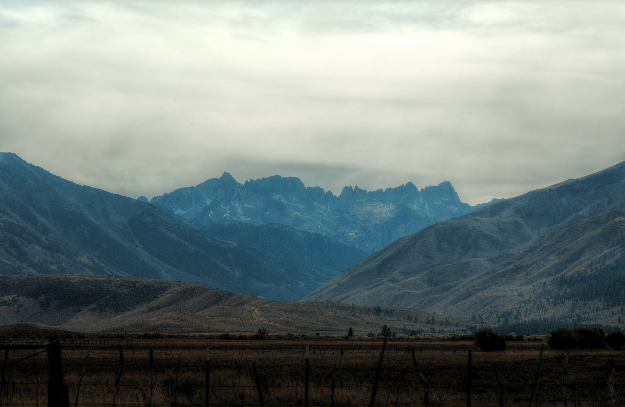 Manual Lens No CPU sample photo. Gloomy mountains photography