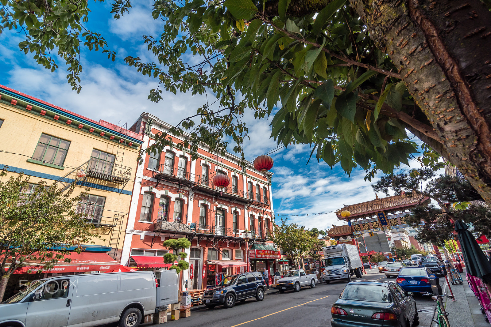 Tokina AT-X Pro 11-16mm F2.8 DX sample photo. Chinatown, fisgard street, victoria bc photography