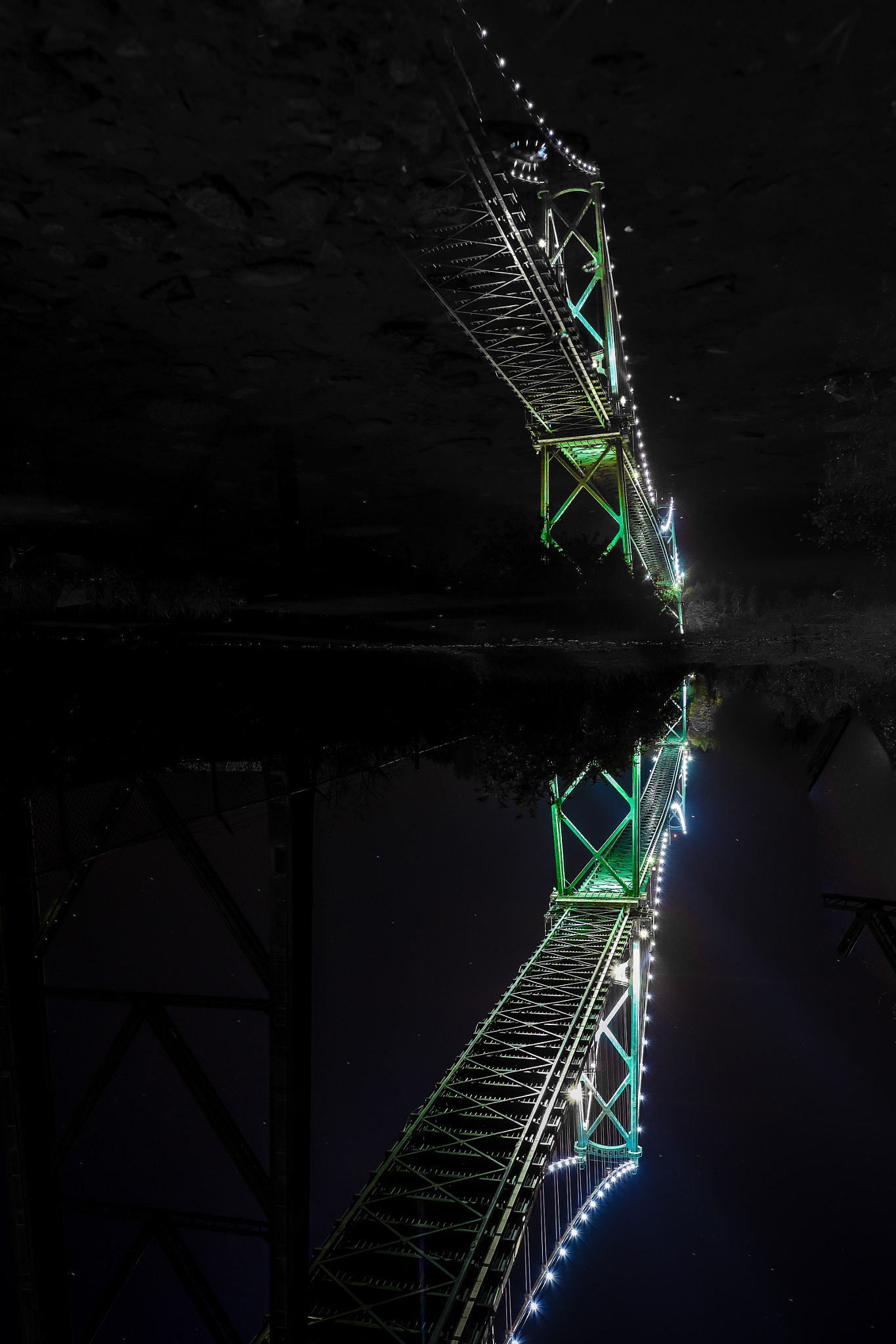 Fujifilm X-T10 + Fujifilm XF 16mm F1.4 R WR sample photo. Lions gate bridge reflection - vancouver, bc photography