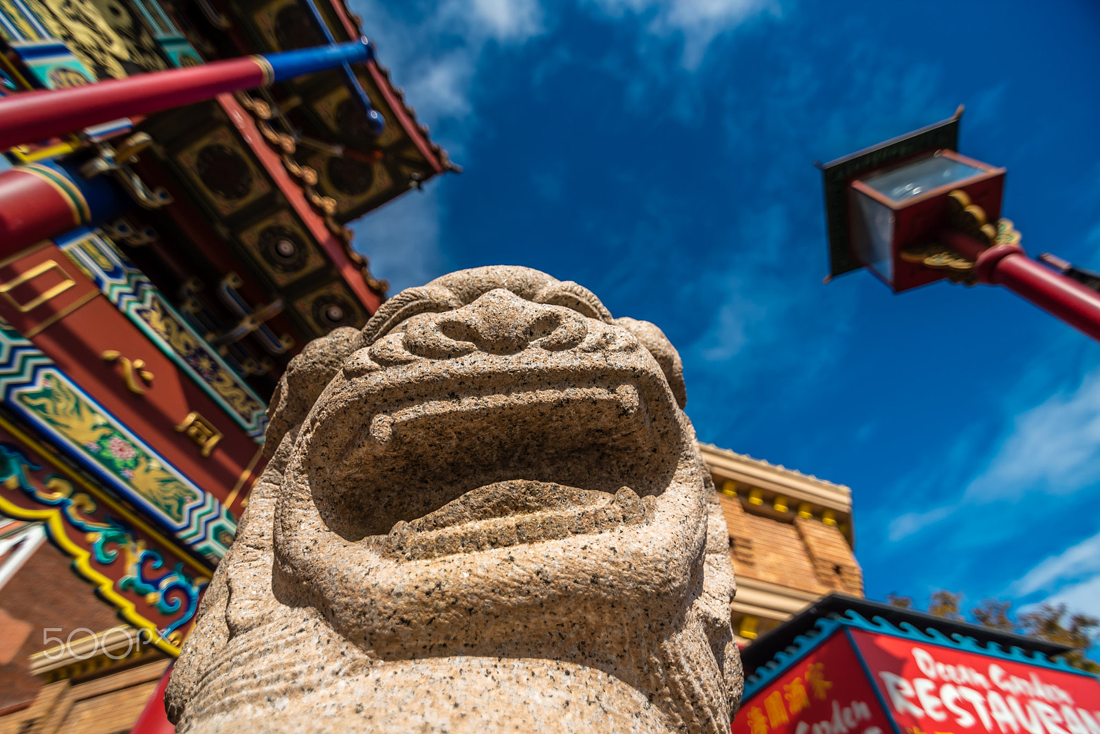 Nikon D750 sample photo. Lions in chinatown, victoria bc photography