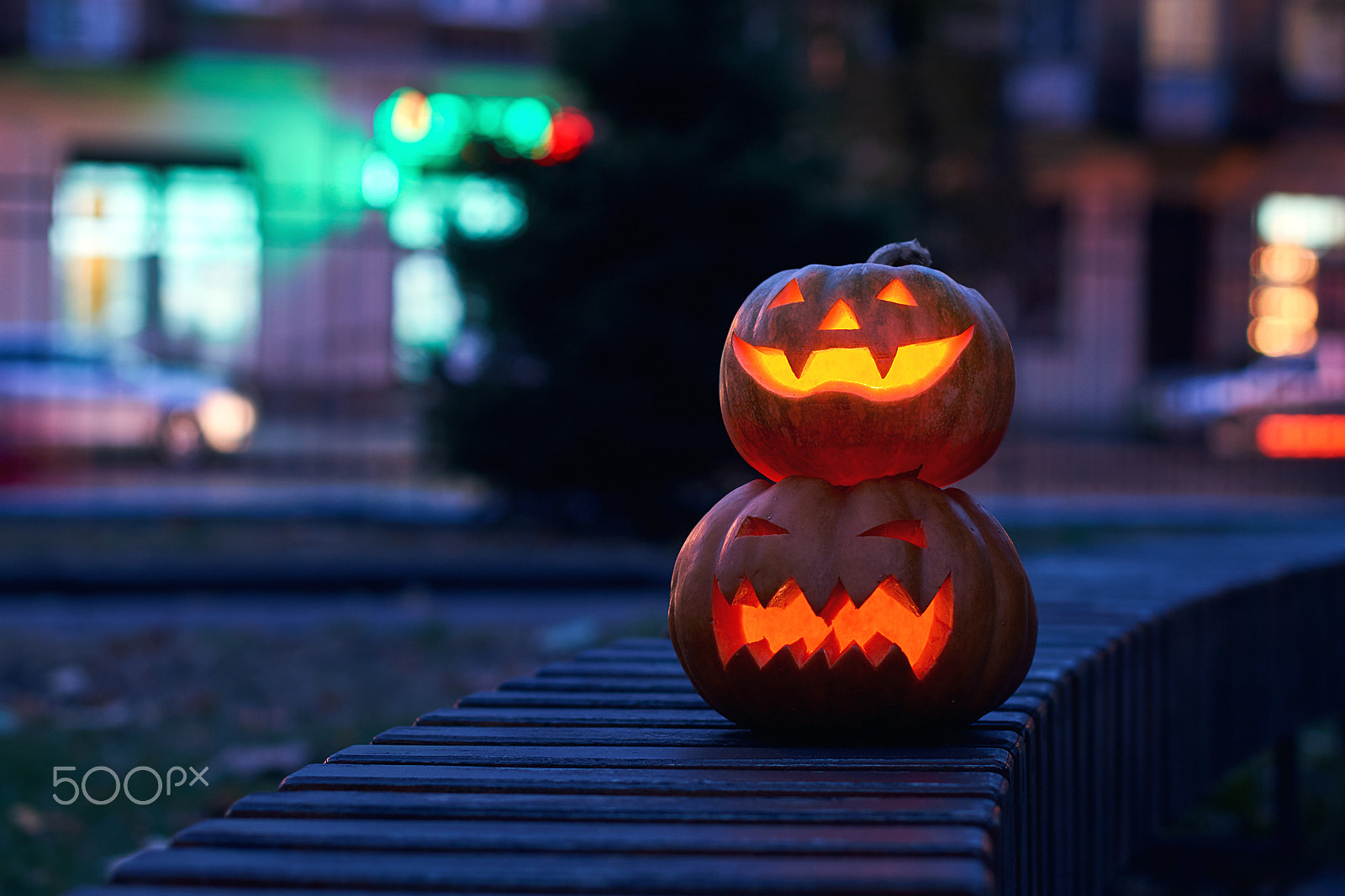 Sony SLT-A57 + Minolta AF 50mm F1.4 [New] sample photo. Magical halloween pumpklins photography