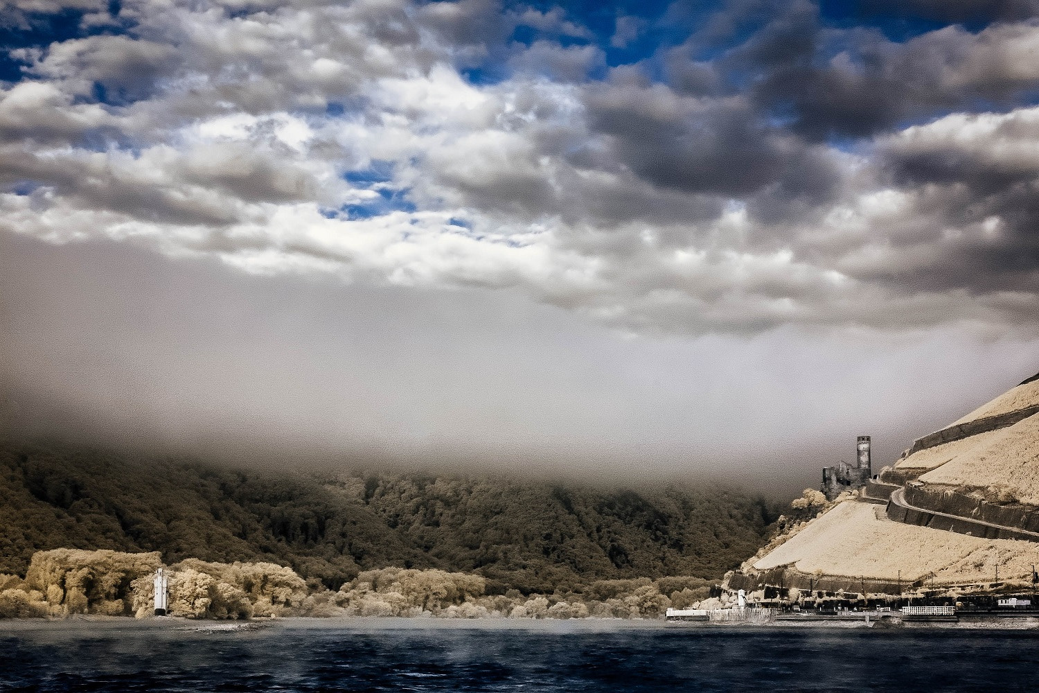 Nikon D70s sample photo. River rhine valley photography