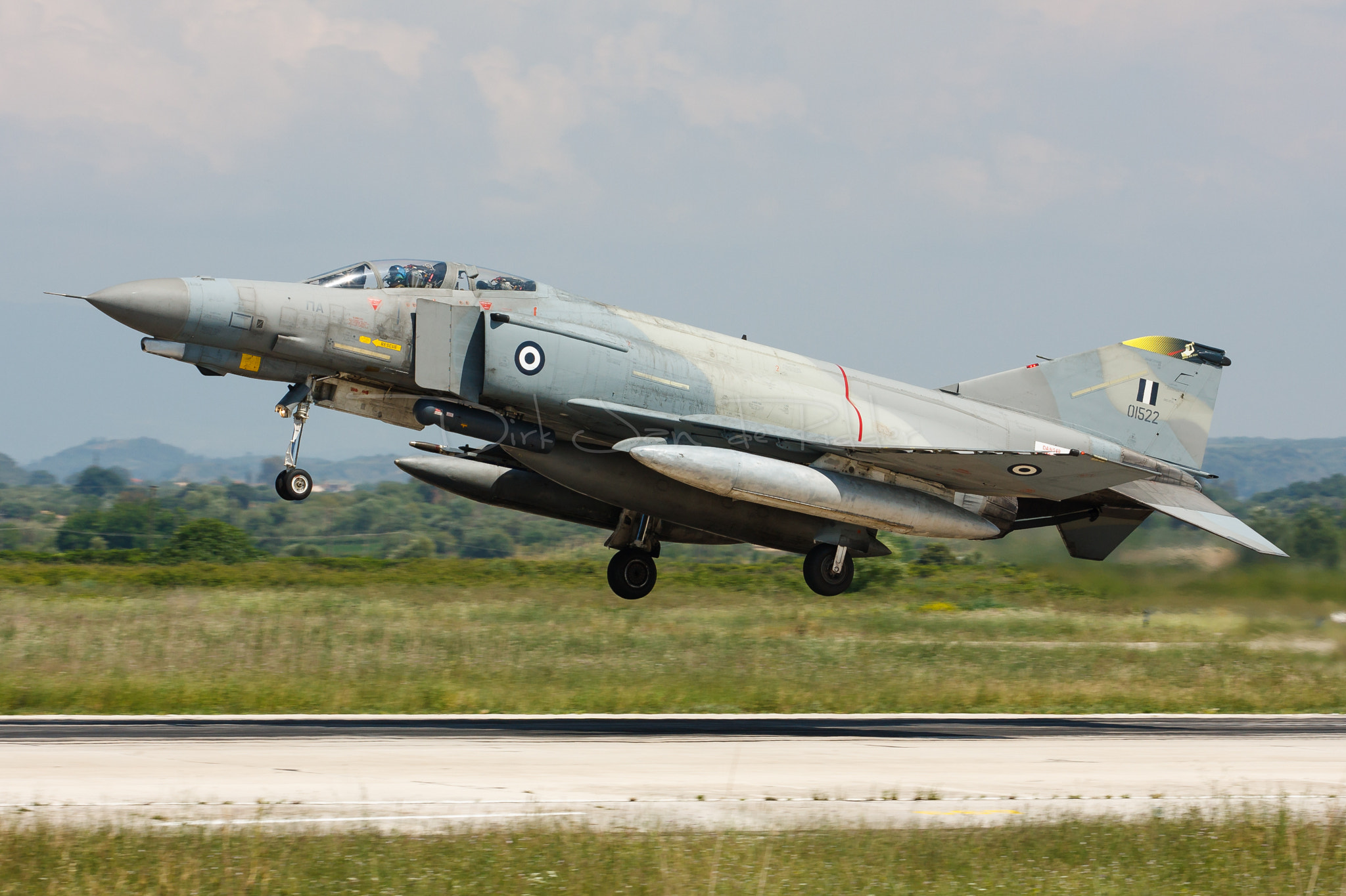 Canon EF 70-200mm F2.8L USM sample photo. Hellenic air force f-4e aup phantom ii 01522 photography