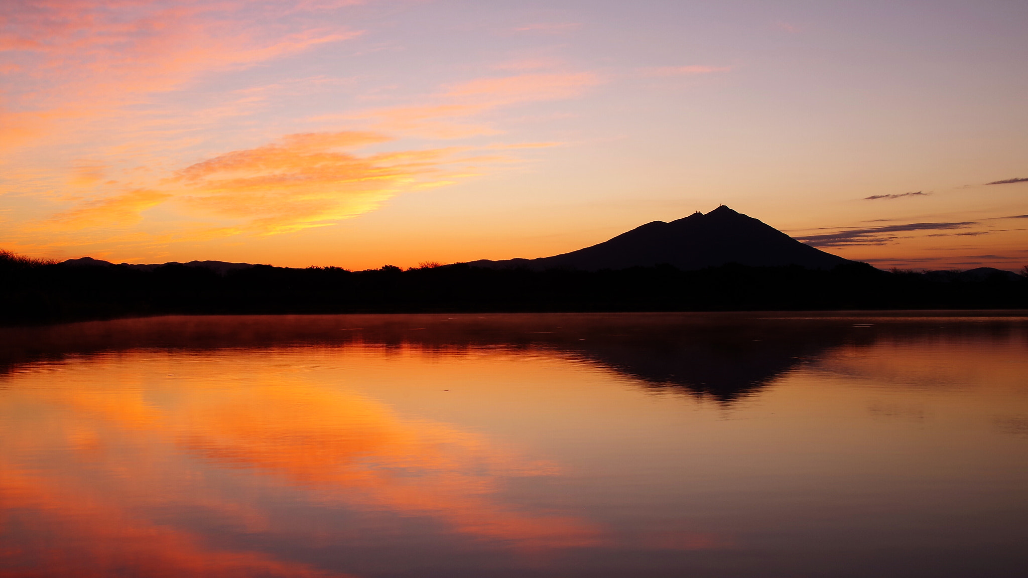 Sigma 17-50mm F2.8 EX DC HSM sample photo. Mt.tsukuba ~暁~ photography