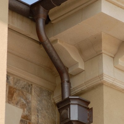 AF Zoom-Nikkor 70-300mm f/4-5.6D ED sample photo. Copper gutters, copper gutter photography