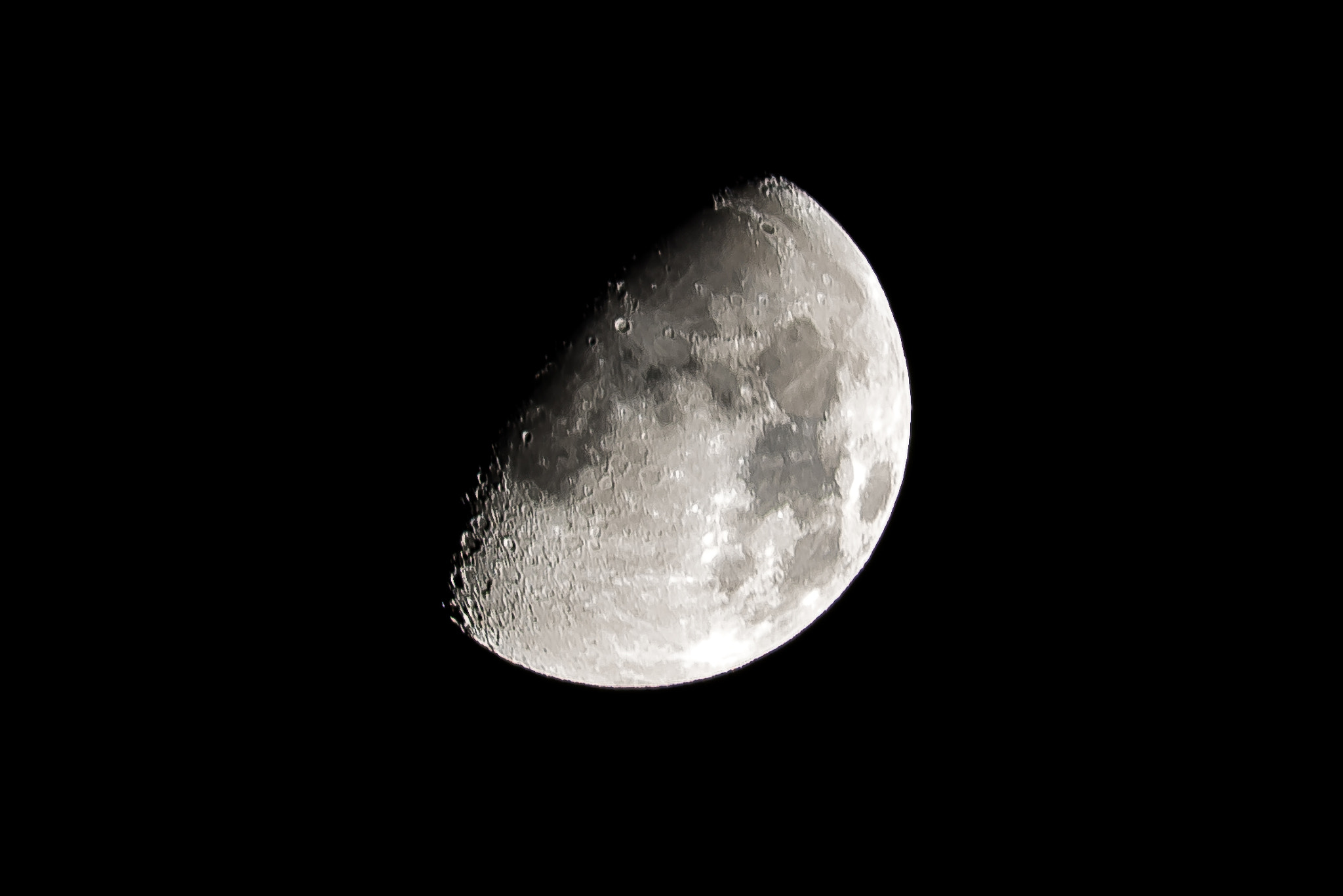 Sigma 80-400mm F4.5-5.6 EX OS sample photo. Moon pt2 photography