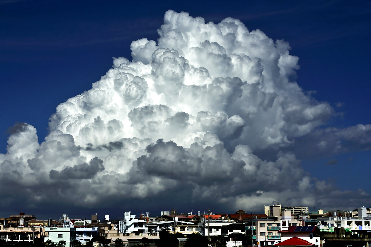 Nikon D7100 sample photo. Cumulonimbus cloud photography