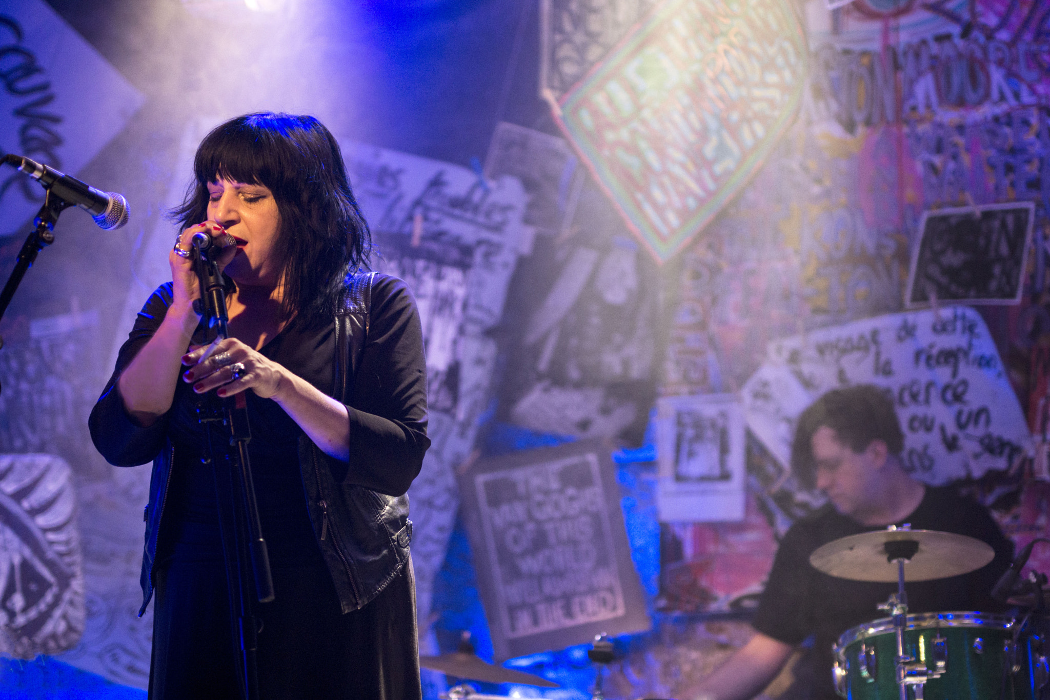 Sigma 50mm F1.4 EX DG HSM sample photo. Lydia lunch and weasel walter photography
