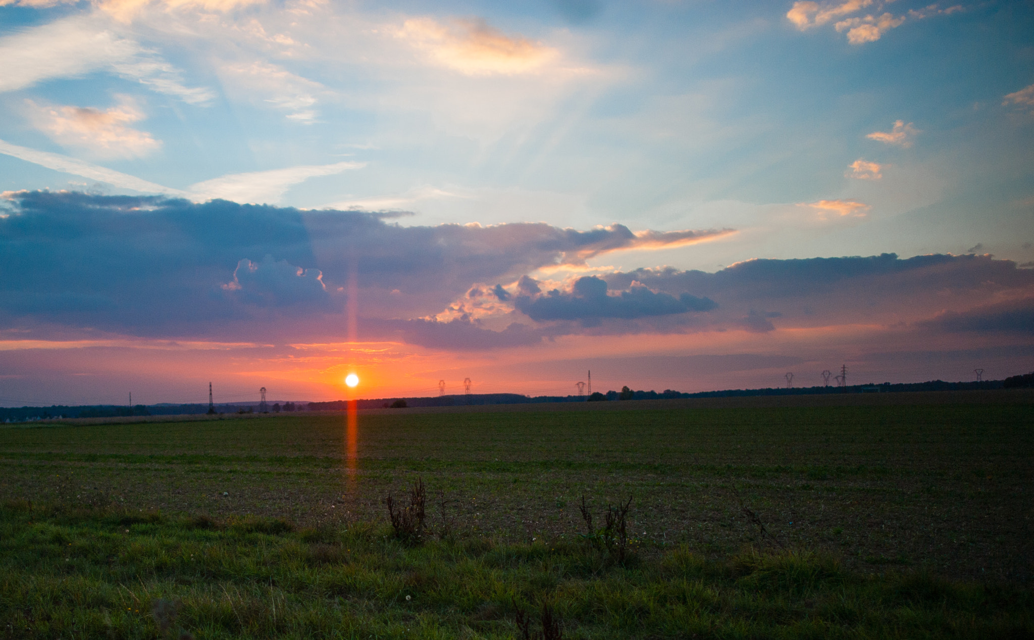 Nikon D700 + Nikon AF-S Nikkor 28mm F1.8G sample photo. Sundown photography