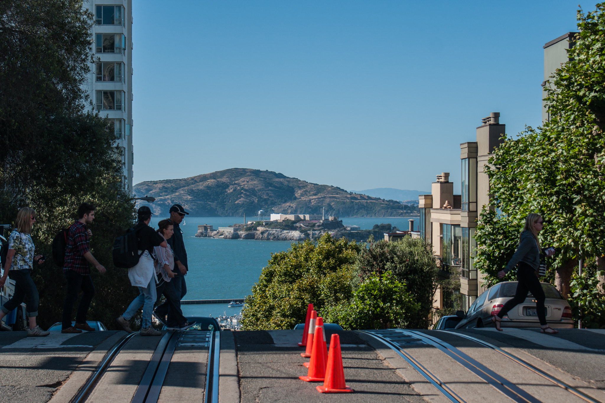 Sony Alpha DSLR-A700 sample photo. View of alcatraz photography