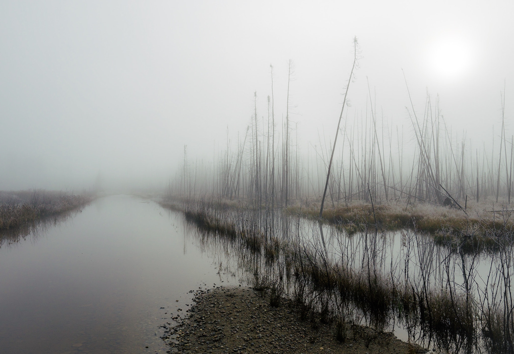 Sony a6000 + Sony Vario-Tessar T* FE 16-35mm F4 ZA OSS sample photo. Flooded road photography