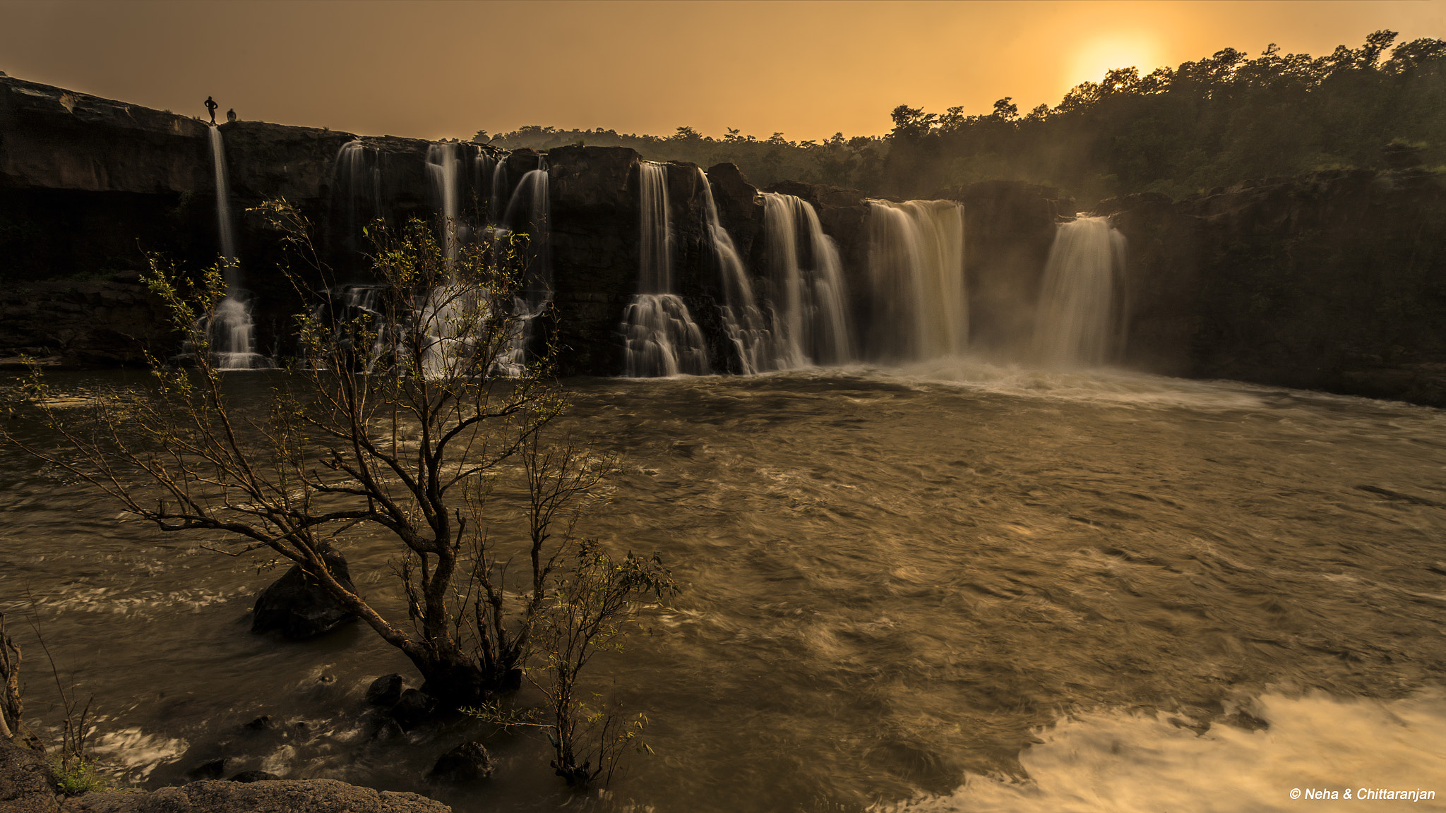 Sony a7R II sample photo. Gira falls at dusk, dang, india photography