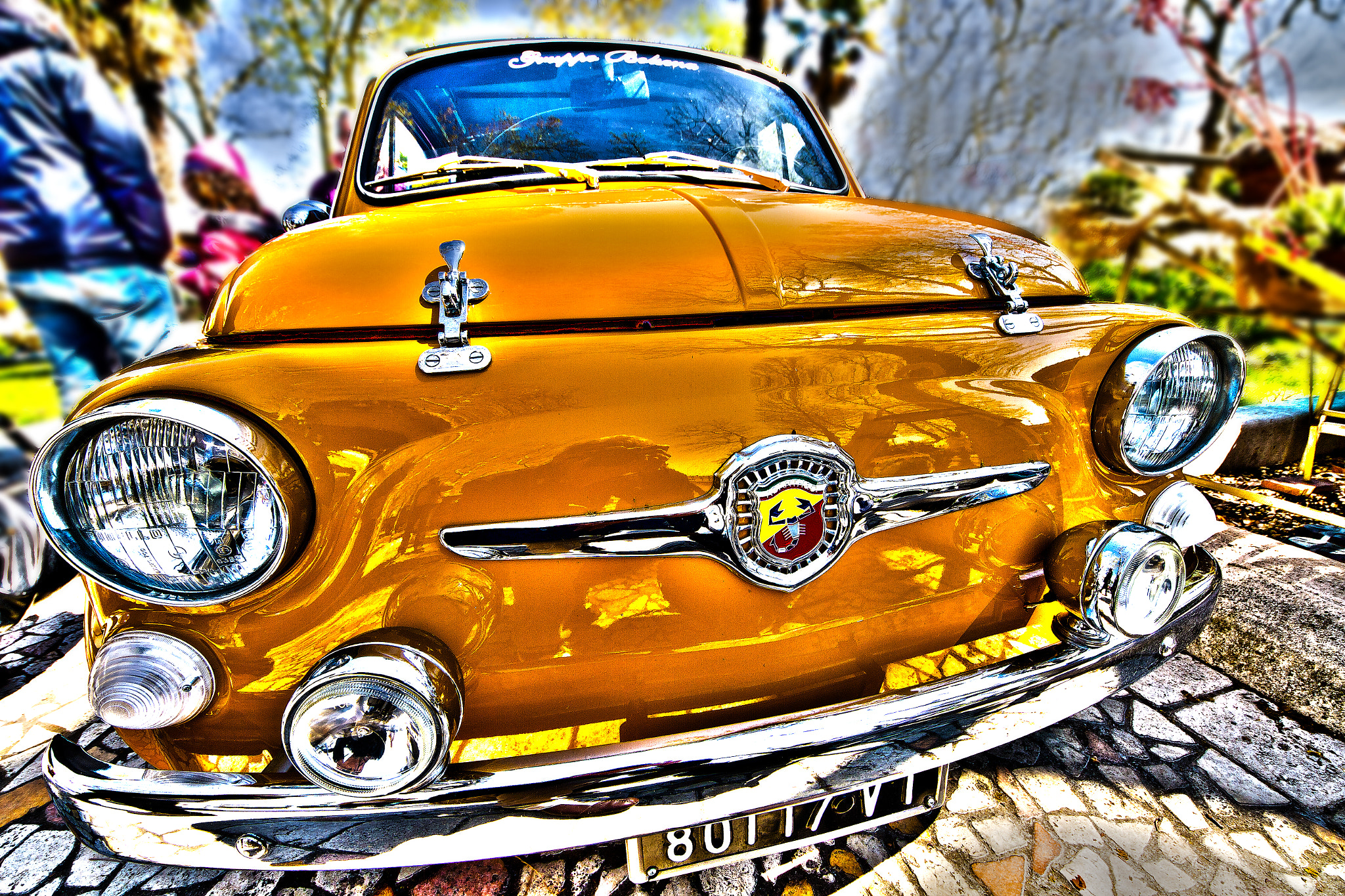 Sigma 8-16mm F4.5-5.6 DC HSM sample photo. Fiat 500 photography