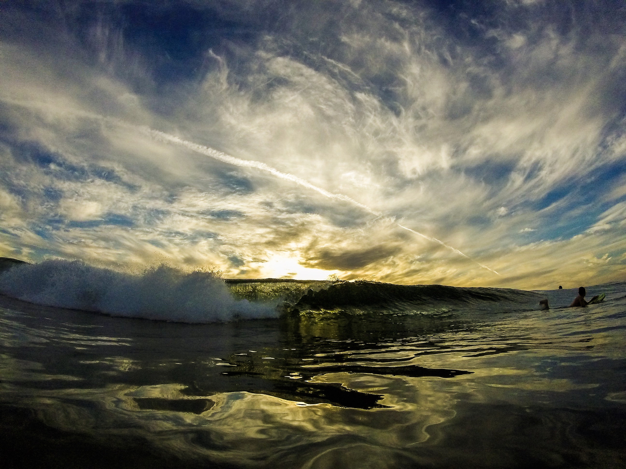 GoPro HERO sample photo. Evening glass photography