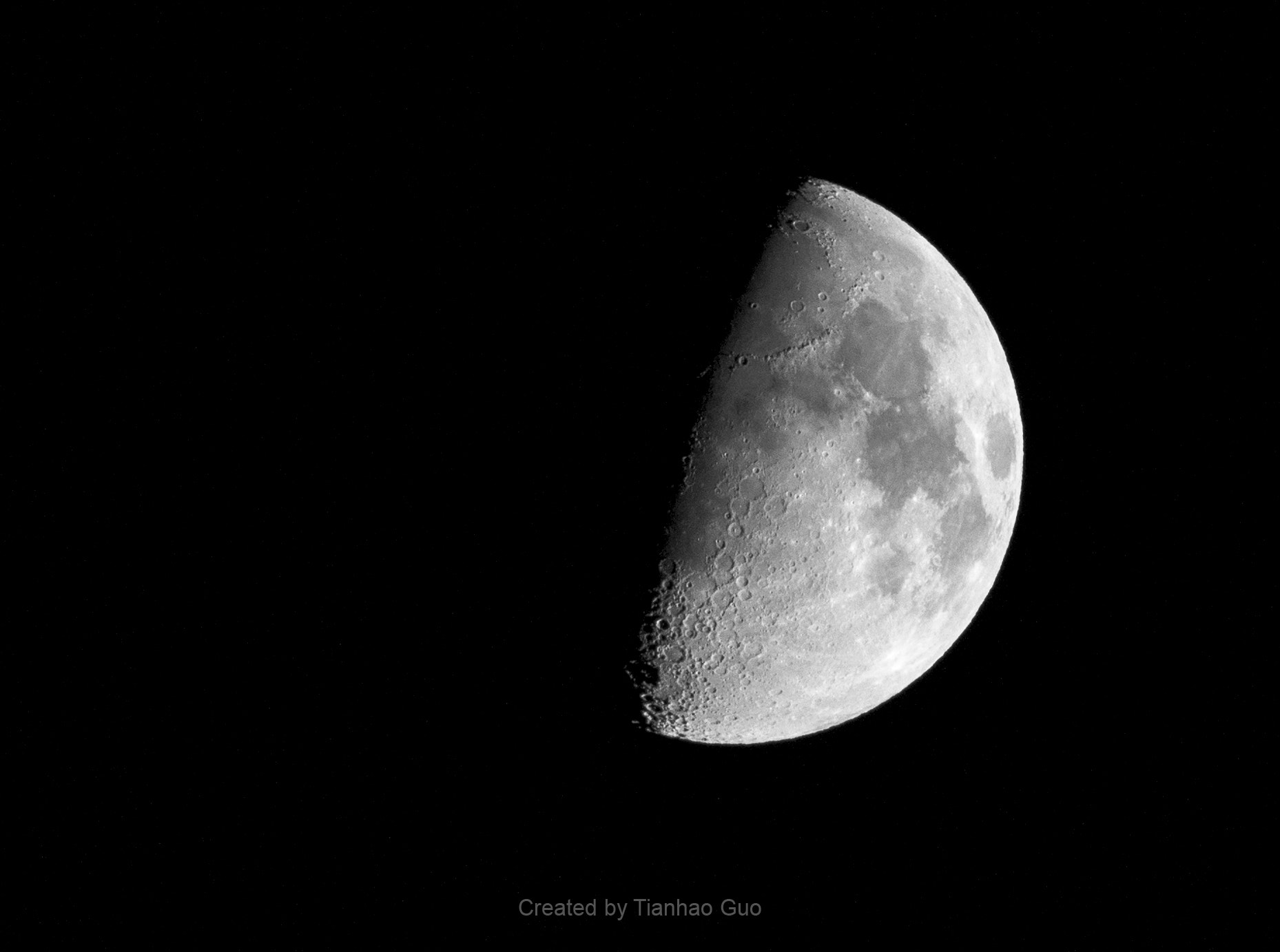 Tamron SP 150-600mm F5-6.3 Di VC USD sample photo. The moon, 10th october 2016 photography
