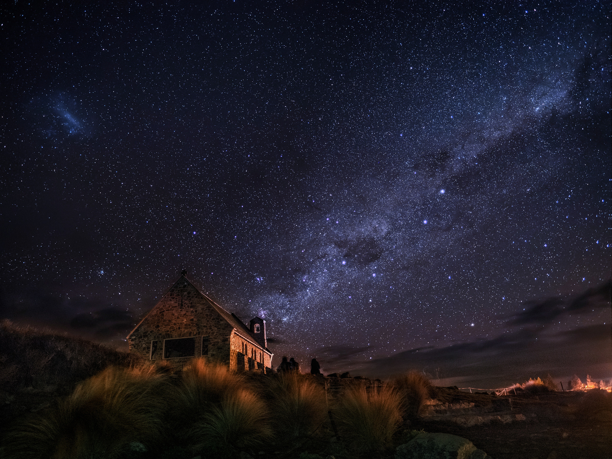 Olympus OM-D E-M5 II + OLYMPUS M.12mm F2.0 sample photo. 特卡波星空 photography