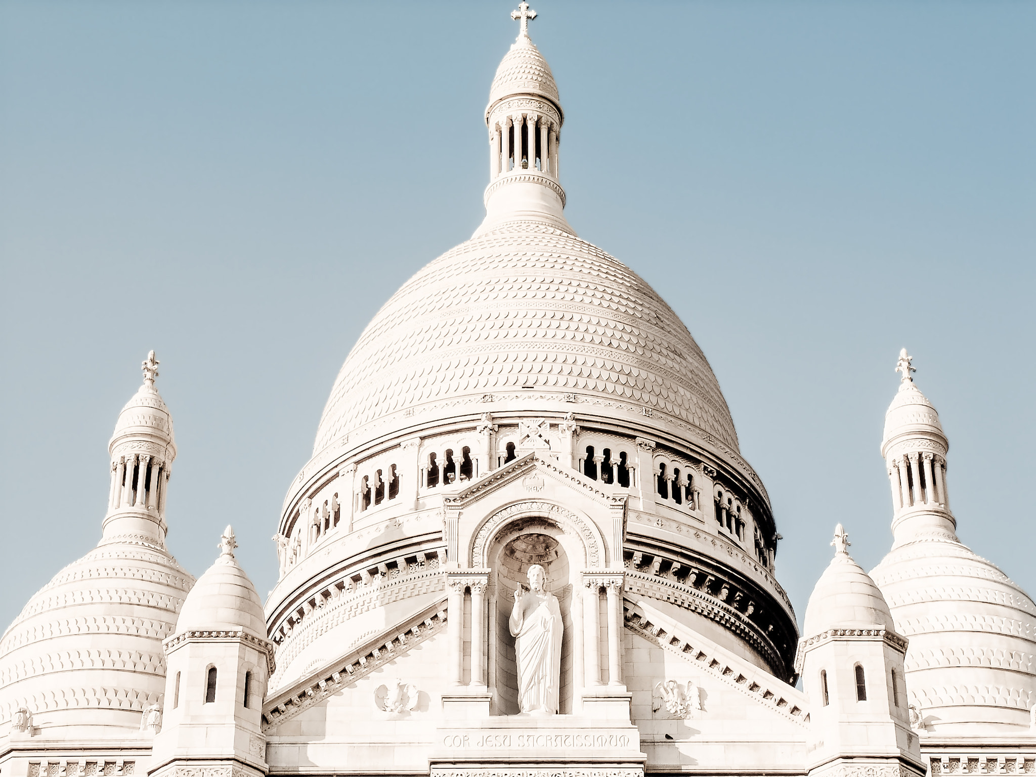 Samsung S850 sample photo. Sacré-cœur de montmartre photography