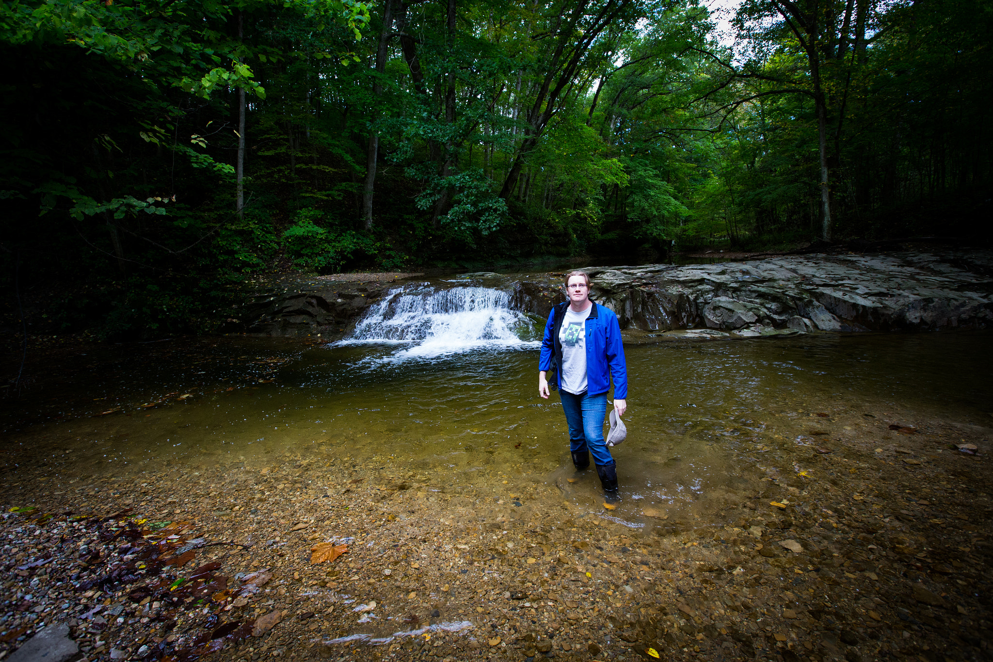 Canon EOS-1D C + Canon EF 16-35mm F2.8L II USM sample photo. Me at fall creek photography