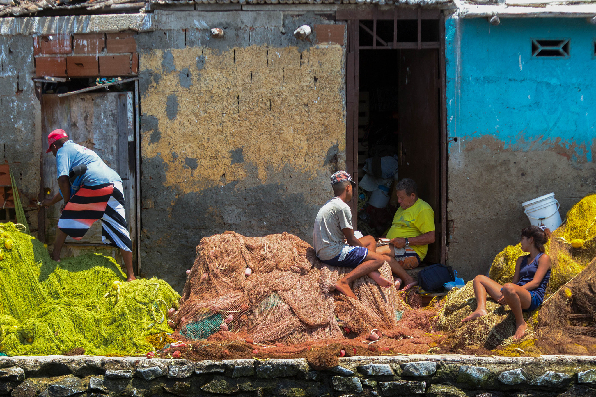 Canon EF 70-200mm F2.8L IS USM sample photo. Pescadores-choroni photography