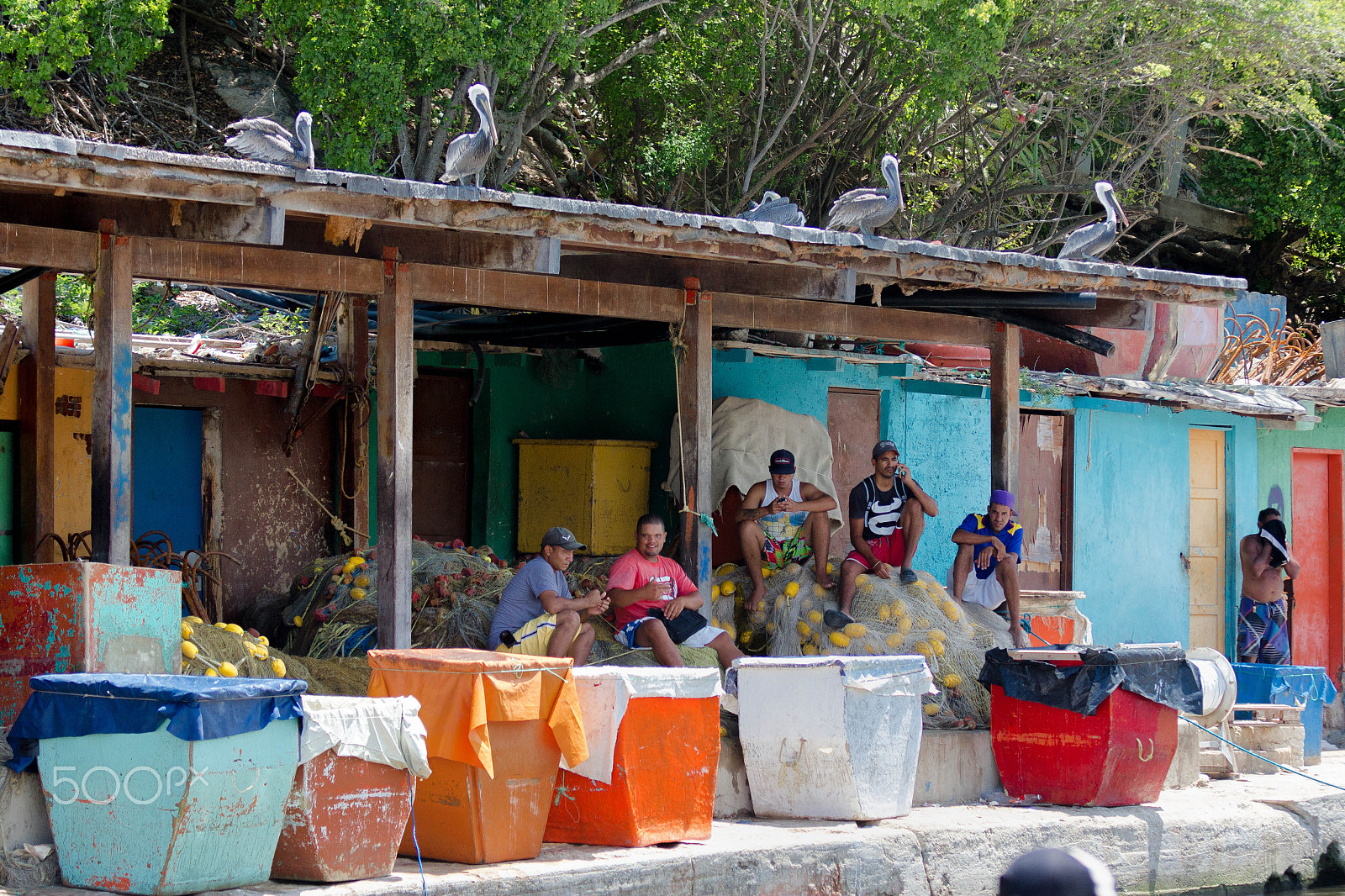 Canon EF 70-200mm F2.8L IS USM sample photo. Pescadores-choroni photography