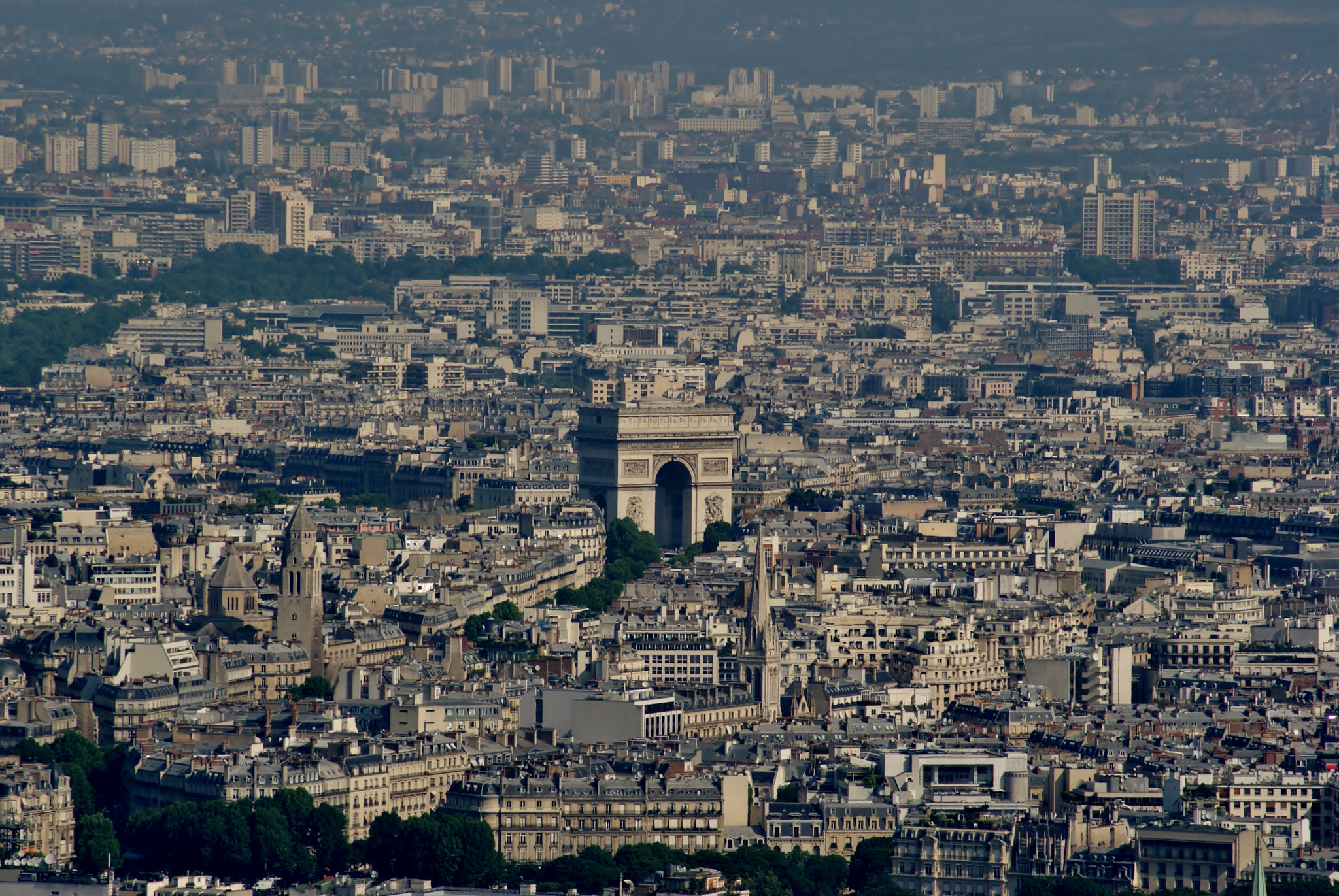 Sony Alpha DSLR-A200 + Tamron Lens (255) sample photo. L'arc de trionphe. paris photography