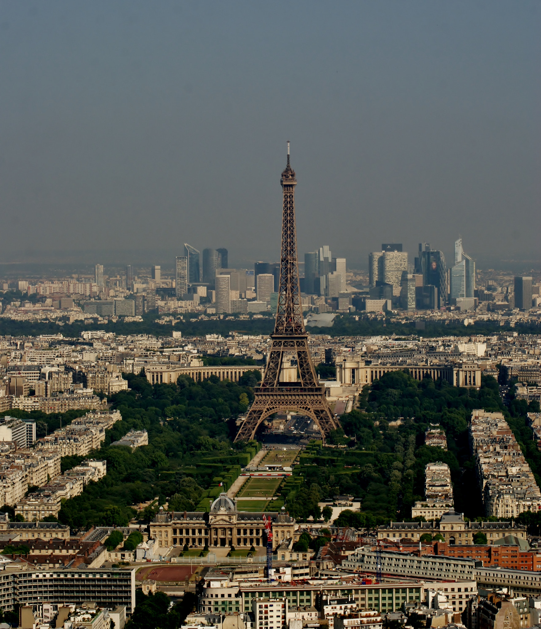 Sony Alpha DSLR-A200 + Tamron Lens (255) sample photo. Eiffel from tour de montparnasse. paris photography