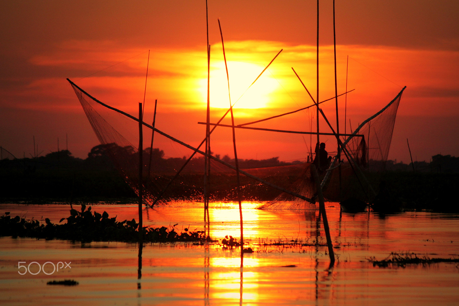 Canon EOS 500D (EOS Rebel T1i / EOS Kiss X3) sample photo. Sunset in arial beel photography