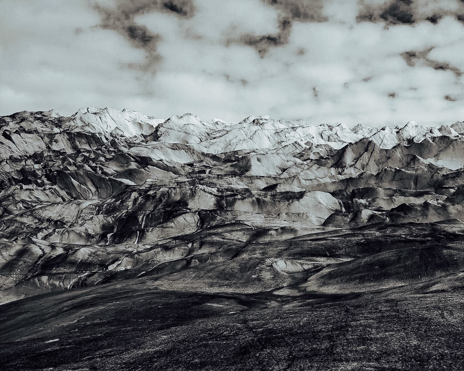 Panasonic Lumix DMC-L1 sample photo. Mendenhall glacier ice flow photography