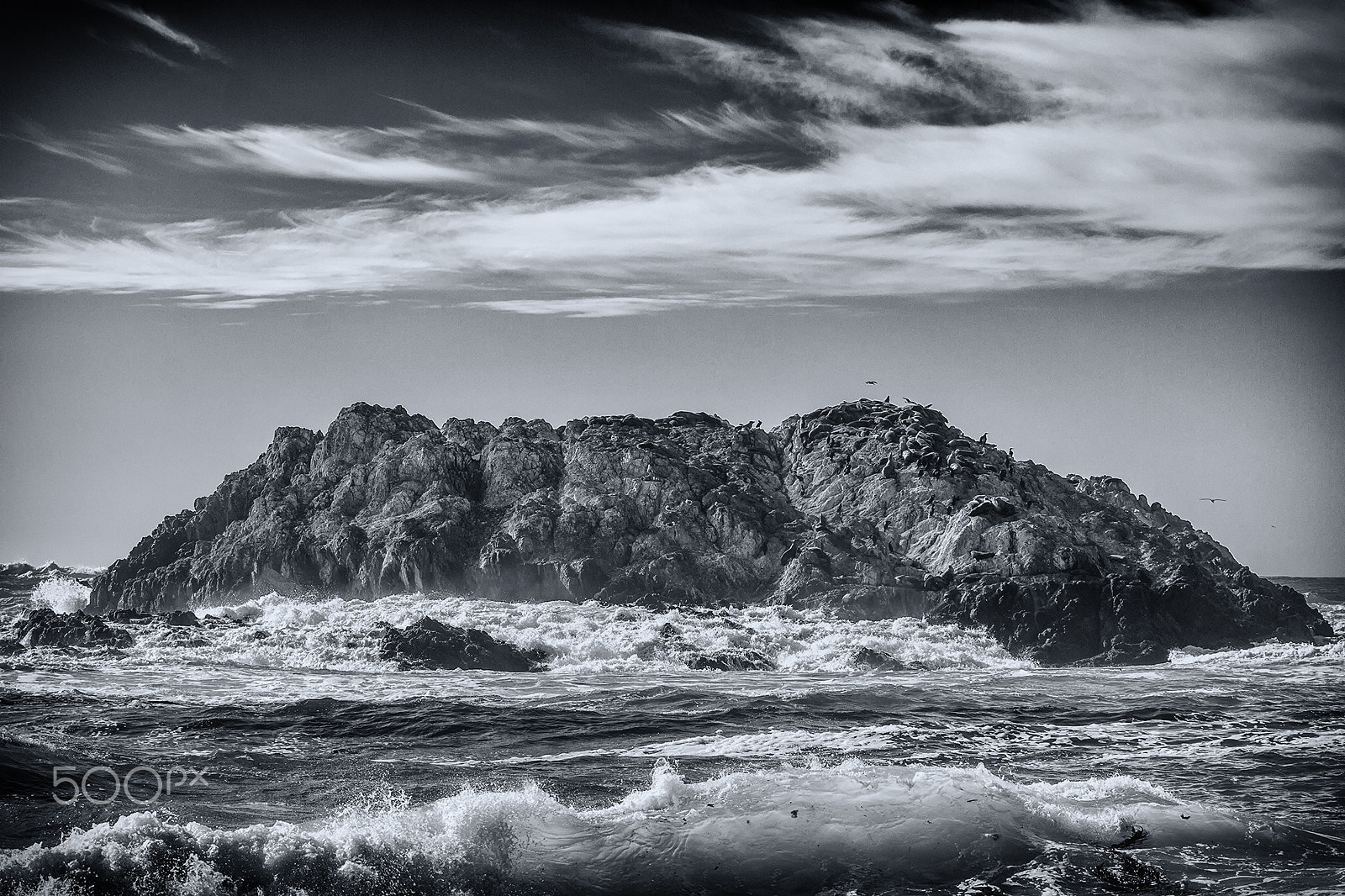 Canon EF 70-300mm F4-5.6L IS USM sample photo. Stormy seas photography
