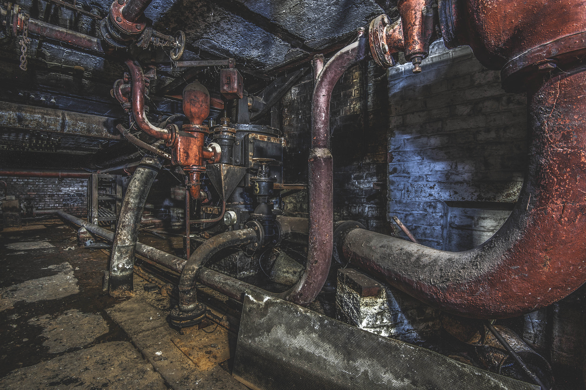 Nikon D3 sample photo. Abandoned tubes photography