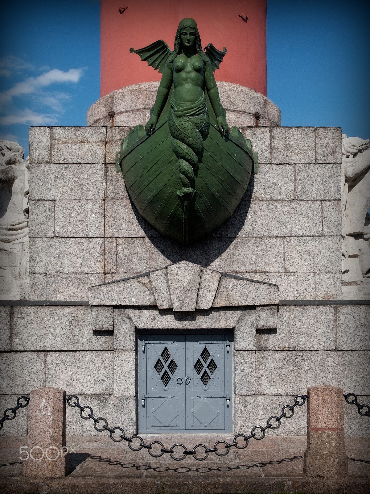 Olympus E-30 sample photo. Rostral column. saint-petersburg, russia photography