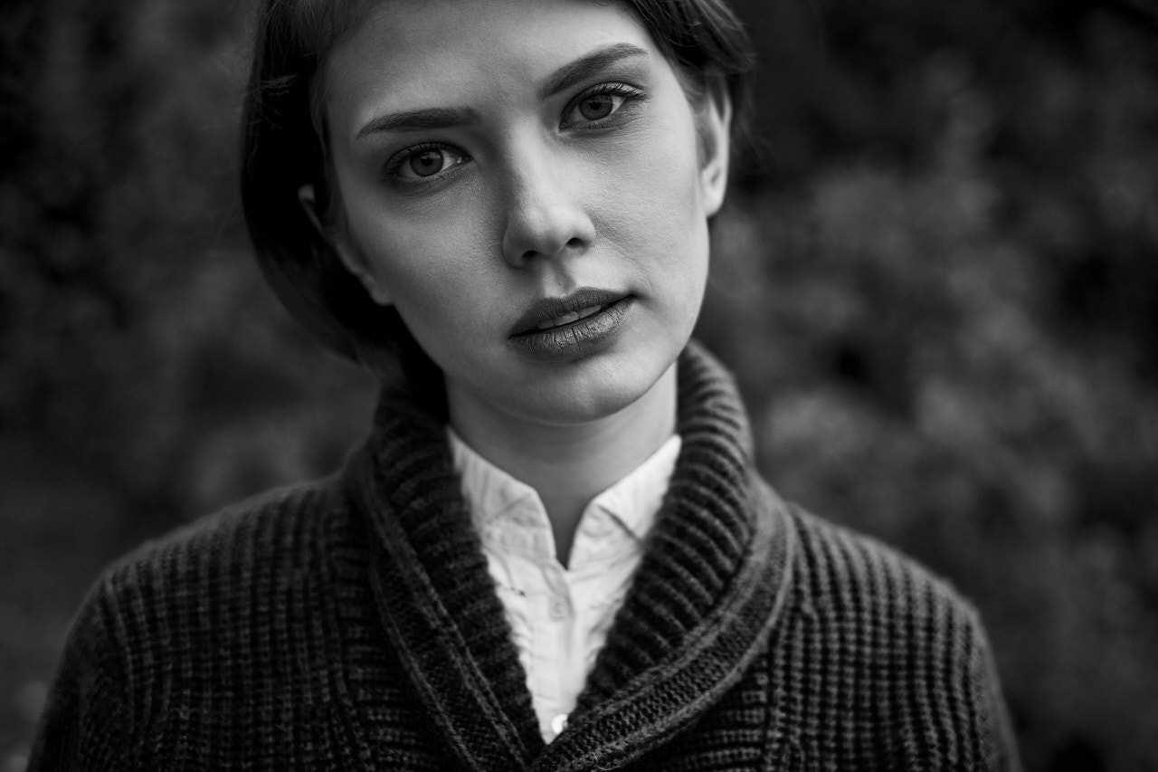 E 50mm F2 sample photo. Катя photography
