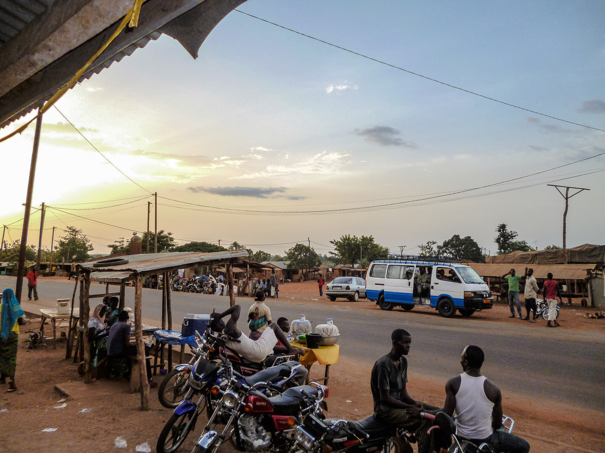 Panasonic DMC-FS16 sample photo. Road trip in togo photography