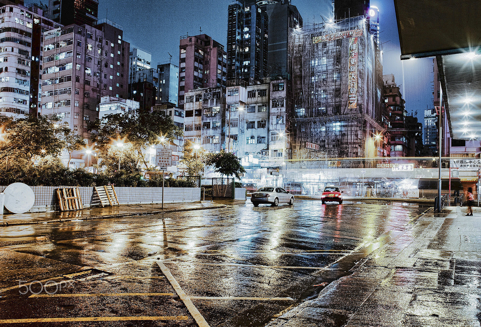 Canon EOS 5D + Canon TS-E 24mm f/3.5L sample photo. Hong kong photography