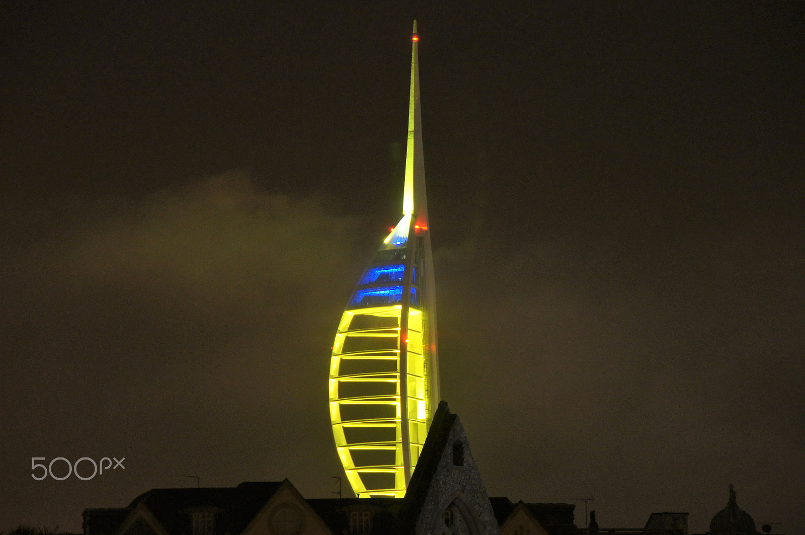 Sony Alpha DSLR-A580 + Tamron AF 18-200mm F3.5-6.3 XR Di II LD Aspherical (IF) Macro sample photo. Spinnaker tower portsmouth photography