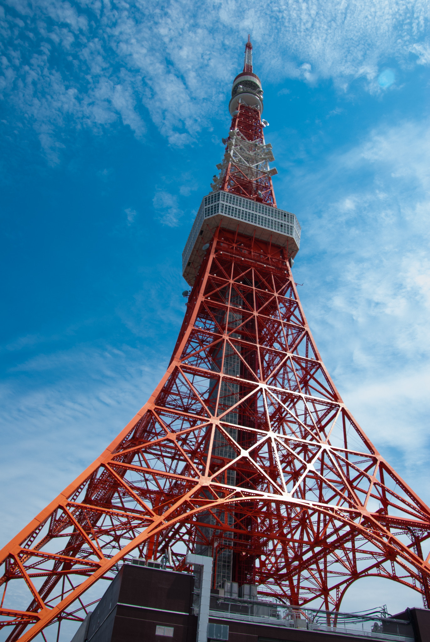 Nikon D60 sample photo. Tokyo tower photography